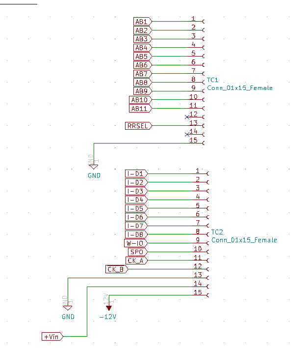 TC1 TC2 clone connectors